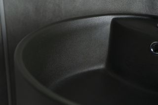 Раковина Gid Nb135bg 81109 накладная черная графит 45x45x85